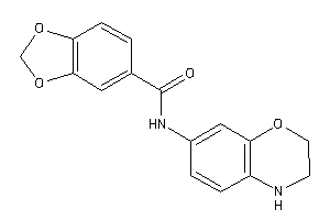 Image of N-(3,4-dihydro-2H-1,4-benzoxazin-7-yl)-piperonylamide