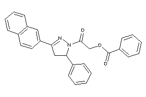 Benzoic Acid [2-keto-2-[3-(2-naphthyl)-5-phenyl-2-pyrazolin-1-yl]ethyl] Ester