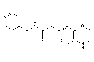 1-benzyl-3-(3,4-dihydro-2H-1,4-benzoxazin-7-yl)urea