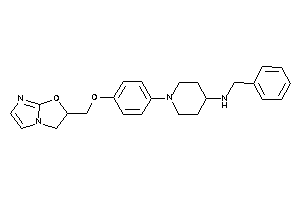 Image of Benzyl-[1-[4-(2,3-dihydroimidazo[2,1-b]oxazol-2-ylmethoxy)phenyl]-4-piperidyl]amine