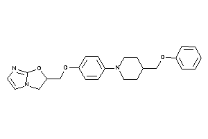 2-[[4-[4-(phenoxymethyl)piperidino]phenoxy]methyl]-2,3-dihydroimidazo[2,1-b]oxazole