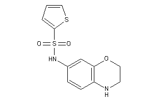 N-(3,4-dihydro-2H-1,4-benzoxazin-7-yl)thiophene-2-sulfonamide