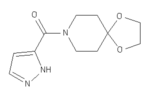 1,4-dioxa-8-azaspiro[4.5]decan-8-yl(1H-pyrazol-5-yl)methanone