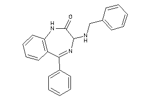 3-(benzylamino)-5-phenyl-1,3-dihydro-1,4-benzodiazepin-2-one