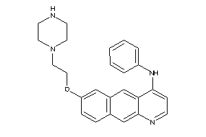 Phenyl-[7-(2-piperazinoethoxy)benzo[g]quinolin-4-yl]amine