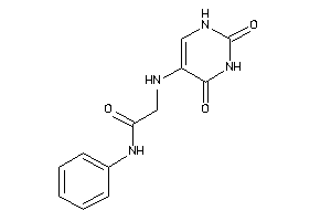 2-[(2,4-diketo-1H-pyrimidin-5-yl)amino]-N-phenyl-acetamide