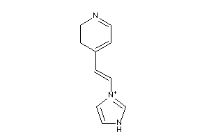 Image of 4-[2-(1H-imidazol-3-ium-3-yl)vinyl]-2,3-dihydropyridine