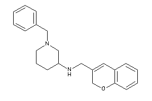 (1-benzyl-3-piperidyl)-(2H-chromen-3-ylmethyl)amine