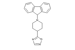 5-[1-(9H-fluoren-9-yl)-4-piperidyl]-1,2,4-oxadiazole