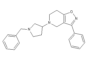 5-(1-benzylpyrrolidin-3-yl)-3-phenyl-6,7-dihydro-4H-isoxazolo[4,5-c]pyridine