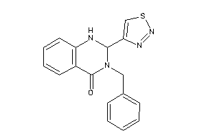 3-benzyl-2-(thiadiazol-4-yl)-1,2-dihydroquinazolin-4-one