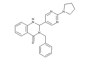 3-benzyl-2-(2-pyrrolidinopyrimidin-5-yl)-1,2-dihydroquinazolin-4-one