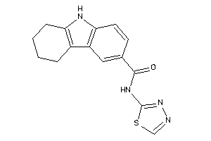 N-(1,3,4-thiadiazol-2-yl)-6,7,8,9-tetrahydro-5H-carbazole-3-carboxamide