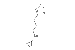 Cyclopropyl(3-isoxazol-4-ylpropyl)amine
