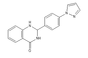 2-(4-pyrazol-1-ylphenyl)-2,3-dihydro-1H-quinazolin-4-one