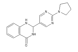 2-(2-pyrrolidinopyrimidin-5-yl)-2,3-dihydro-1H-quinazolin-4-one