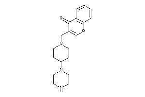 3-[(4-piperazinopiperidino)methyl]chromone