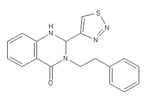 3-phenethyl-2-(thiadiazol-4-yl)-1,2-dihydroquinazolin-4-one