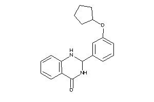 2-[3-(cyclopentoxy)phenyl]-2,3-dihydro-1H-quinazolin-4-one