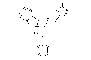 Benzyl-[2-[(1H-pyrazol-4-ylmethylamino)methyl]indan-2-yl]amine