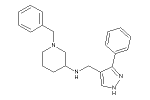 (1-benzyl-3-piperidyl)-[(3-phenyl-1H-pyrazol-4-yl)methyl]amine