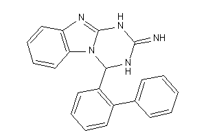 [4-(2-phenylphenyl)-3,4-dihydro-1H-[1,3,5]triazino[1,2-a]benzimidazol-2-ylidene]amine