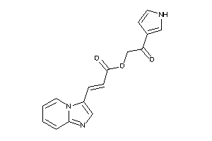 Image of 3-imidazo[1,2-a]pyridin-3-ylacrylic Acid [2-keto-2-(1H-pyrrol-3-yl)ethyl] Ester
