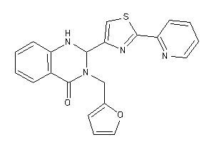 3-(2-furfuryl)-2-[2-(2-pyridyl)thiazol-4-yl]-1,2-dihydroquinazolin-4-one