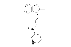 Nipecot 2-(2-keto-1,3-benzoxazol-3-yl)ethyl Ester