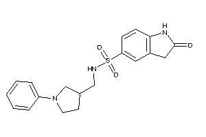 2-keto-N-[(1-phenylpyrrolidin-3-yl)methyl]indoline-5-sulfonamide