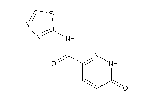 6-keto-N-(1,3,4-thiadiazol-2-yl)-1H-pyridazine-3-carboxamide