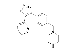 Image of 5-phenyl-4-[4-(piperazinomethyl)phenyl]isoxazole