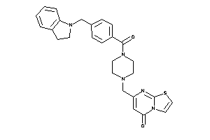 7-[[4-[4-(indolin-1-ylmethyl)benzoyl]piperazino]methyl]thiazolo[3,2-a]pyrimidin-5-one