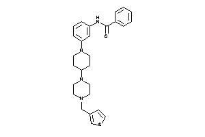 N-[3-[4-[4-(3-thenyl)piperazino]piperidino]phenyl]benzamide