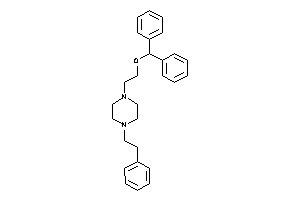1-(2-benzhydryloxyethyl)-4-phenethyl-piperazine