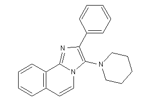 Image of 2-phenyl-3-piperidino-imidazo[2,1-a]isoquinoline