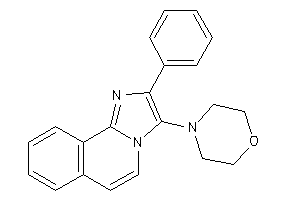 4-(2-phenylimidazo[2,1-a]isoquinolin-3-yl)morpholine