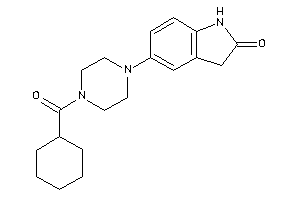 5-[4-(cyclohexanecarbonyl)piperazino]oxindole