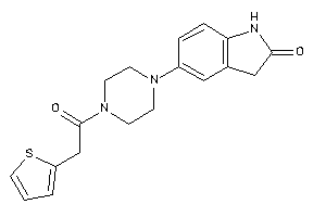 5-[4-[2-(2-thienyl)acetyl]piperazino]oxindole