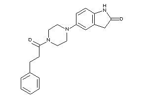 5-(4-hydrocinnamoylpiperazino)oxindole