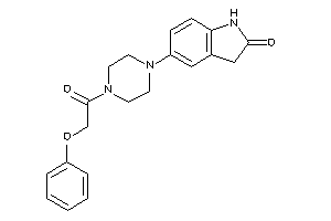 5-[4-(2-phenoxyacetyl)piperazino]oxindole