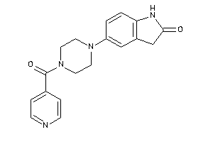 5-(4-isonicotinoylpiperazino)oxindole