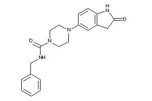 N-benzyl-4-(2-ketoindolin-5-yl)piperazine-1-carboxamide