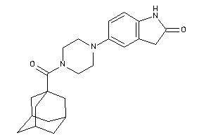 5-[4-(adamantane-1-carbonyl)piperazino]oxindole