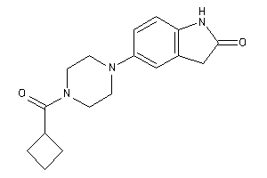 5-[4-(cyclobutanecarbonyl)piperazino]oxindole