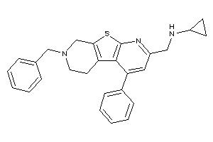 [benzyl(phenyl)BLAHyl]methyl-cyclopropyl-amine