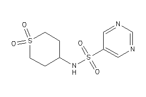 N-(1,1-diketothian-4-yl)pyrimidine-5-sulfonamide