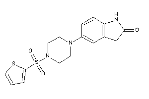 5-[4-(2-thienylsulfonyl)piperazino]oxindole