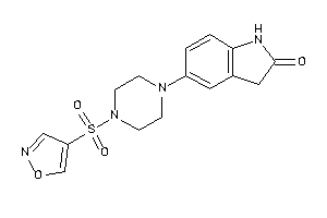 5-(4-isoxazol-4-ylsulfonylpiperazino)oxindole