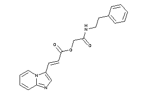 3-imidazo[1,2-a]pyridin-3-ylacrylic Acid [2-keto-2-(phenethylamino)ethyl] Ester